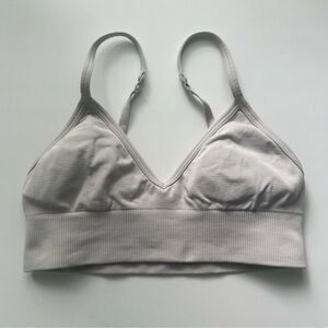 Lululemon Awakening Bra Taryn Toomey Collection Chrome Size 4